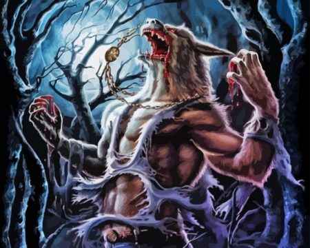 Wolf Monster Diamond Painting