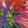 X Men Jean Grey Hero Diamond Painting