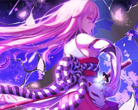 Yae Miko Genshin Impact Diamond Painting