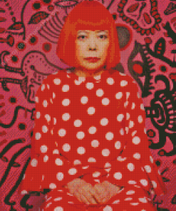 Yayoi Kusama Japanese Artist Diamond Painting