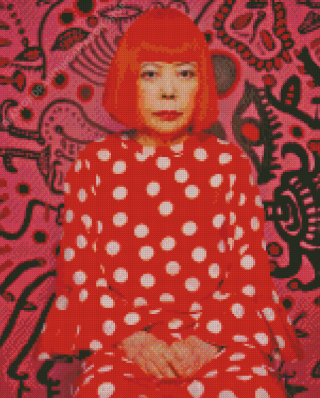 Yayoi Kusama Japanese Artist Diamond Painting