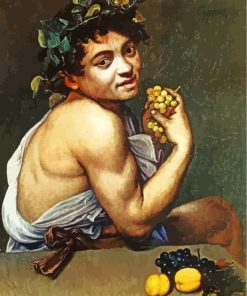 Young Sick Bacchus Caravaggio Diamond Painting