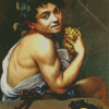 Young Sick Bacchus Caravaggio Diamond Painting