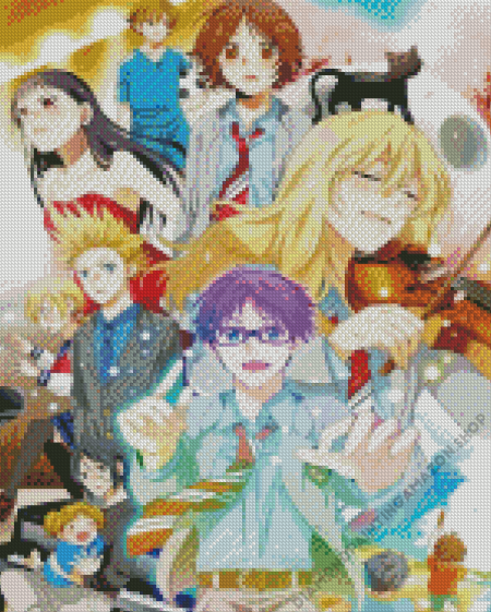 Your Lie In April Diamond Painting