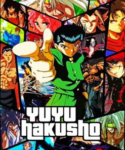 YuYu Hakusho Anime Poster Diamond Painting