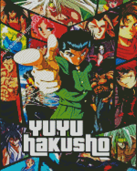 YuYu Hakusho Anime Poster Diamond Painting