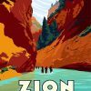 Zion National Park Poster Diamond Painting