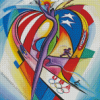 Abstract Olympiad Usa Diamond Painting