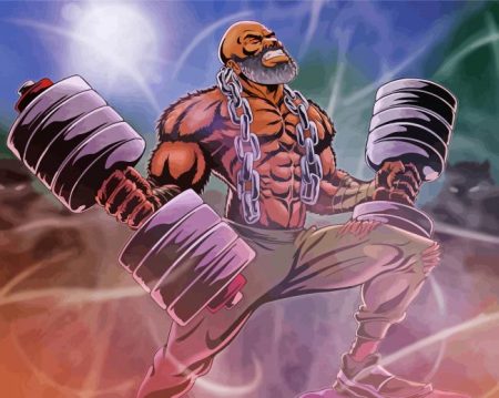 Aesthetic Powerlifting Diamond Painting