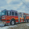 Aesthetic Fire Apparatus Diamond Painting