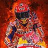 Aesthetic Marc Marquez Art Diamond Painting