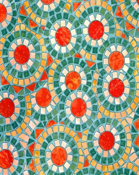 Aesthetic Mosaik Diamond Painting