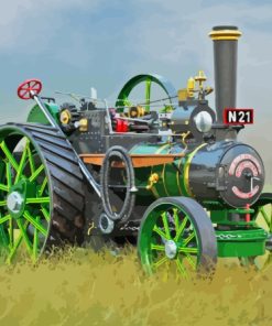 Aesthetic Traction Engine Diamond Painting