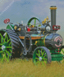 Aesthetic Traction Engine Diamond Painting