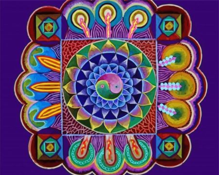 Aesthetic Yin Yang Mandala Diamond Painting