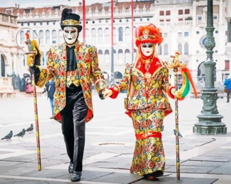Aesthetic Carnival Venice Art Diamond Painting