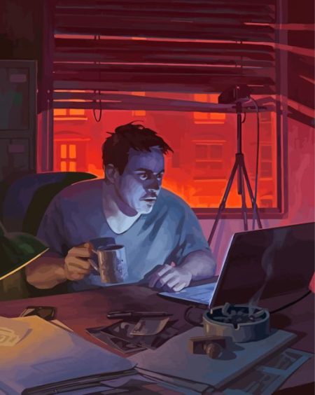 Aesthetic Private Investigator Art Diamond Painting