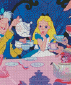 Alice Tea Party Diamond Painting