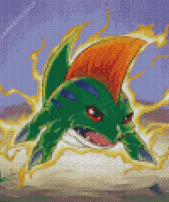 Betamon Digimon Character Diamond Painting