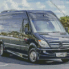 Black Mercedes Bus Diamond Painting