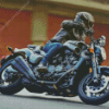 Black Yamaha Vmax Motorcycle Diamond Painting