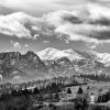 Black And White Tatra Mountains Diamond Painting