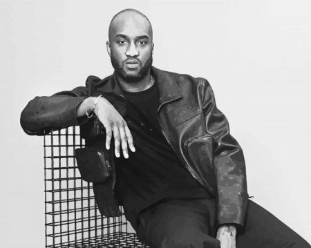 Black And White Virgil Abloh Diamond Painting