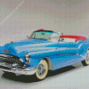 Blue Buick Skylark Diamond Painting