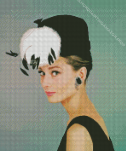 Breakfast At Tiffanys Audrey Hepburn Diamond Painting