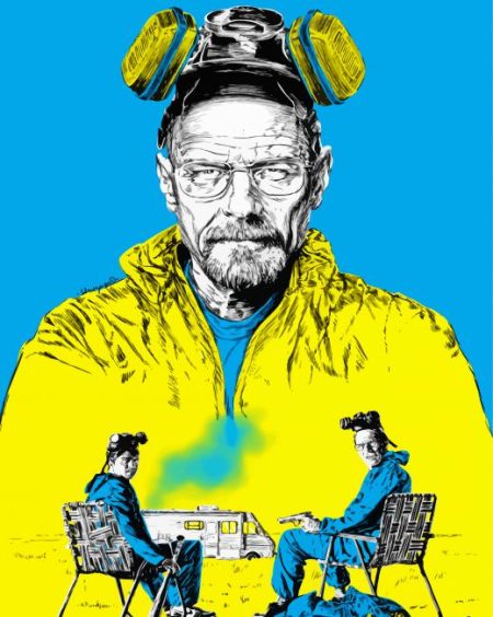 Breaking Bad Illustrations Diamond Painting
