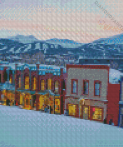 Breckenridge Buildings Diamond Painting