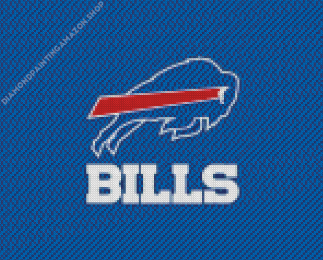 Buffalo Bills Logo Diamond Painting