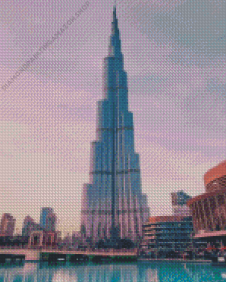 Burj Khalifa Dubai Diamond Painting