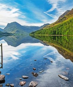 Buttermere Lake England Diamond Painting