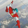 Captain Planet Flying Diamond Painting