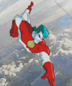 Captain Planet Flying Diamond Painting