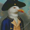 Captain Seagull Diamond Painting