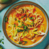 Chicken Laksa Diamond Painting