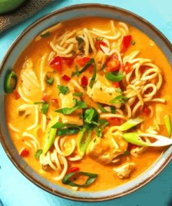 Chicken Laksa Diamond Painting