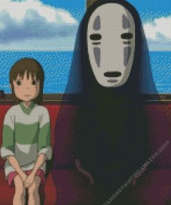 Chihiro And No Face Diamond Painting