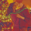 Christmas Hermione And Ron Diamond Painting