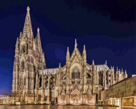 Cologne Gothic Cathedral Diamond Painting
