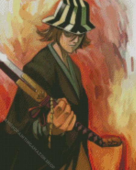 Cool Kisuke Urahara Diamond Painting