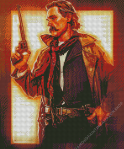 Cool Wyatt Earp Art Diamond Painting