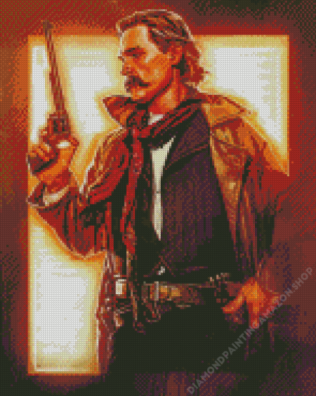 Cool Wyatt Earp Art Diamond Painting