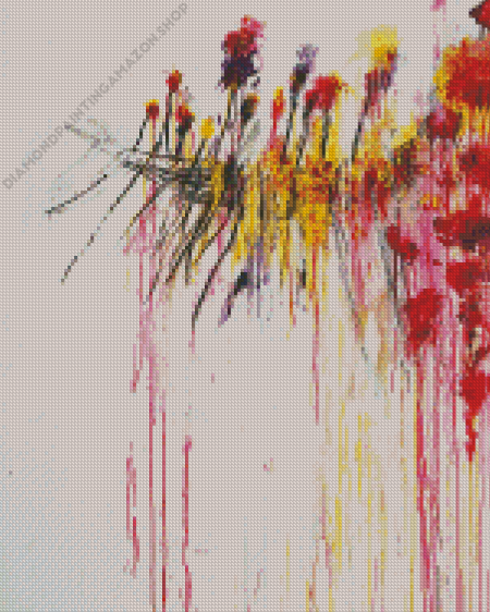 Coronation Of Sesostris By Cy Twombly Diamond Painting