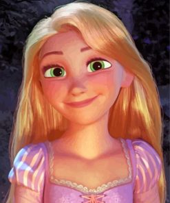 Cute Rapunzel Diamond Painting