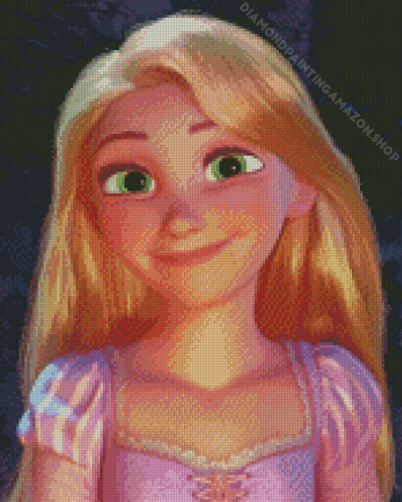 Cute Rapunzel Diamond Painting
