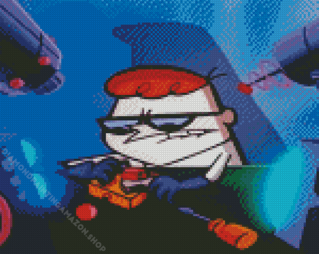 Dexters Laboratory Diamond Painting