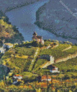 Douro River In Europe Diamond Painting